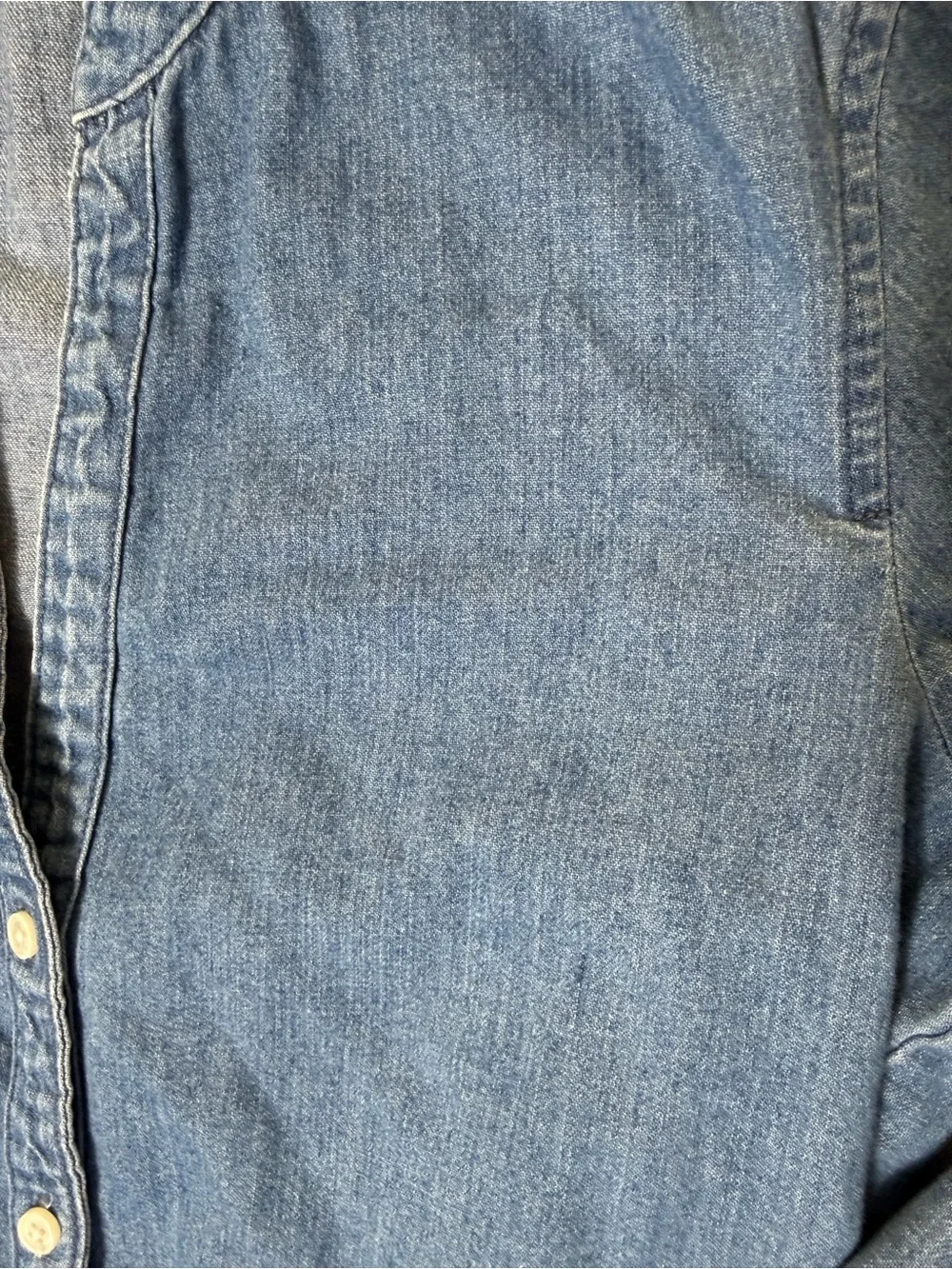 J. Crew Light Blue Denim Romper with Drawstring Waist
